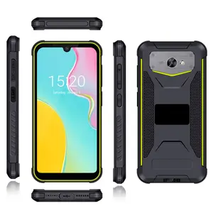 HiDON 5.71 pulgadas Android 9.0 4G + 64G telefono resistente Android con 4G LTE BT5.0 PTT IP68 telefono celular a prueba de agua