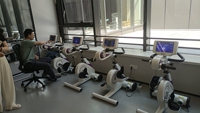 Vélo de rééducation de physiothérapie électronique, entraîneur actif et passif, vélo d'exercice de rééducation pour les bras et les jambes