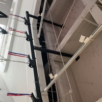 Système de poulies de frappe de haute qualité, installé au sol, avec rail de plafond pour sac de boxe, conçu pour les combattants professionnels