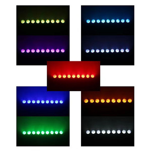 Ngoài Trời Không Thấm Nước High Power Tường Máy Giặt, Pixel IP68 RGB 5in1 9Pcs 12W LED Tường Máy Giặt Ánh Sáng - Product Image 4