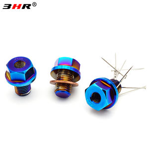 ปลั๊กระบายน้ำมันไทเทเนียม Gr.5 3HR Ti-6Al-4V ปลั๊กระบายน้ำมันเกียร์เครื่องยนต์อัตโนมัติ M16x1.5กับแม่เหล็กที่มีประสิทธิภาพ - Product Image 3