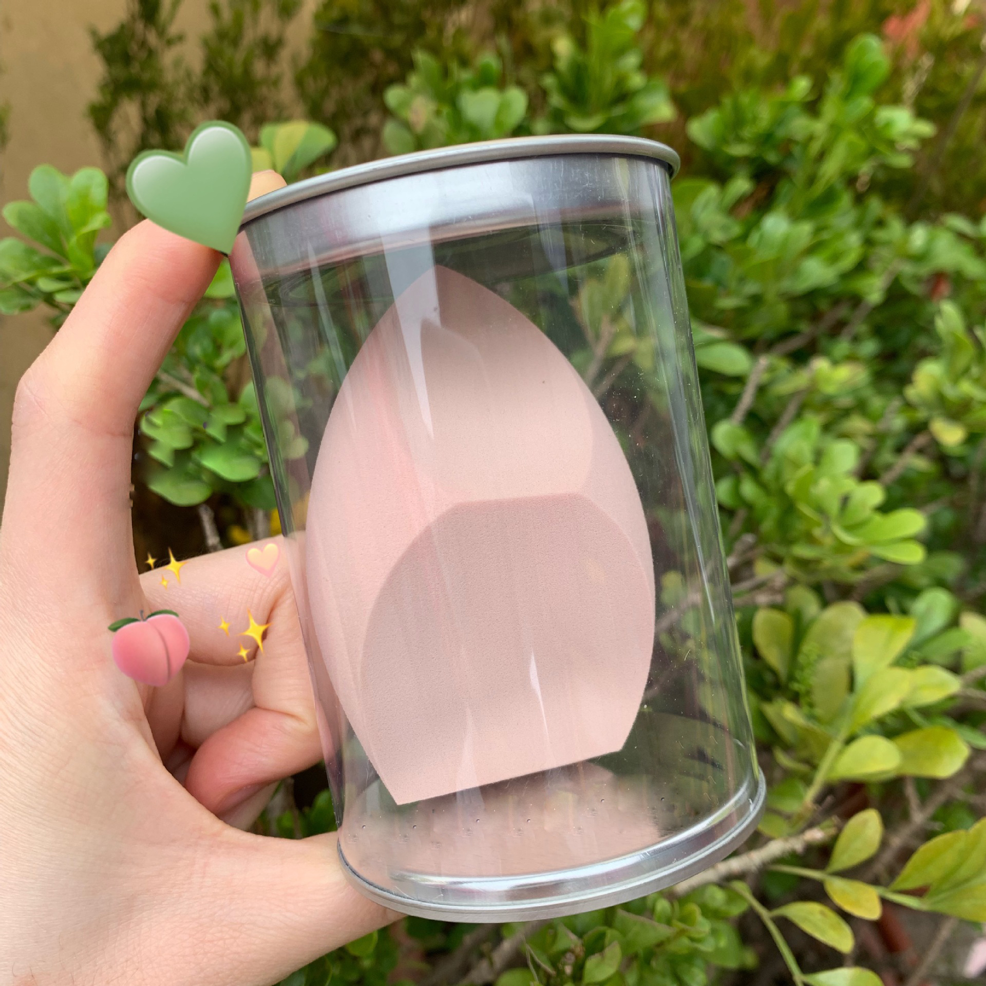 Супер большая пуховка для пудры с футляром губки материал мягкий блендер