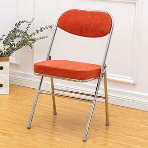 Chaises pliantes avec coussin rembourré Chaise pliable à cadre en métal en acier pour intérieur et extérieur, portable pour événement de fête sur le patio - Product Image 4