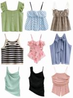 Ventes en gros de liquidation, nouveaux arrivages en stock, vêtements pour femmes, jeans et ensembles de tenues d'été, vêtements d'occasion mixtes en vrac provenant de Chine