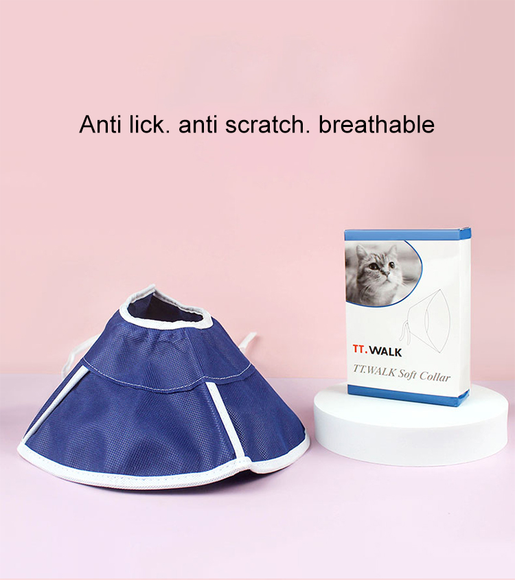 Adjustable Soft Cone Pet Recovery Elizabethan Collar pet Cone After Surgery pet recovery Collar
