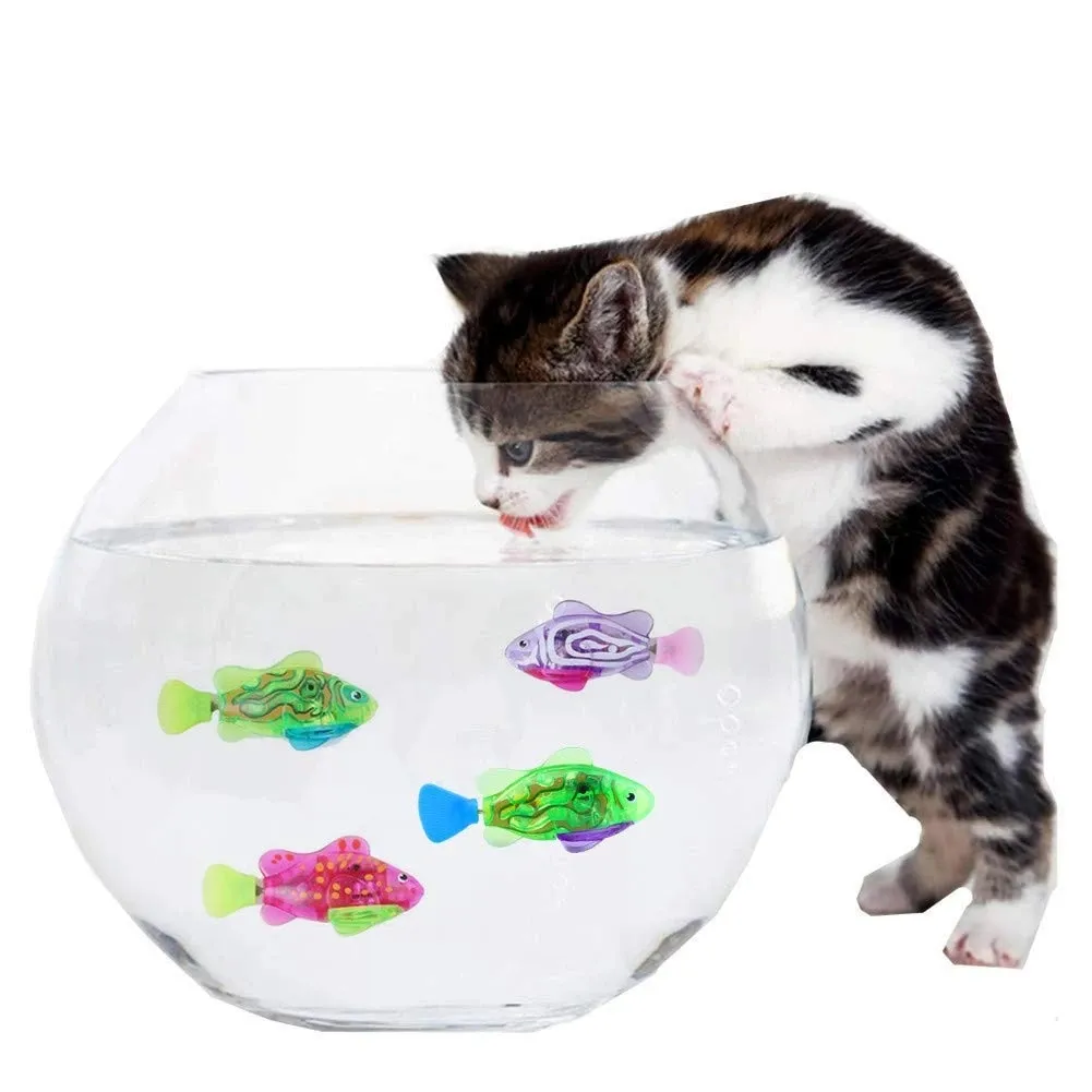 Cat toy Interactive Electric Fish Cat Toys for Indoor Play LED robot Fish for Pet Toys accesorios gatos productos para mascotas