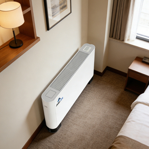 Unité de ventilation hydronique ultra-mince sur pied pour chauffage et refroidissement écoénergétique de maisons de luxe – FCU sur pied ultra-plat - Product Image 4