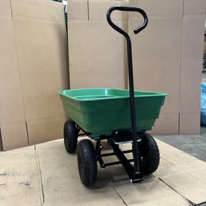 75l गार्डन डंप कार्ट ट्रॉली उपयोगिता उद्यान ट्रॉली - Product Image 5