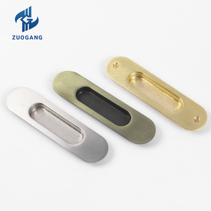 Modern paslanmaz çelik sürgülü kapı kolu 30mm görünmez katlanır dolap gizli gömülü ahır kapı gizli mutfak yatak odası - Product Image 6