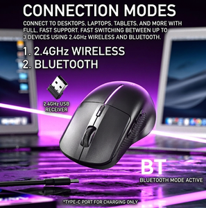 Profissional <b>Mouse</b> bluetooth Wireless High Quality Colorful Led Light 6d <b>Computer</b> <b>Mice</b> Wireless Vertical Ergonomic Optical <b>Mouse</b> - Product Image 6