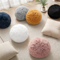 Kingworth Oreiller de massage à balles en peluche vibrantes de haute qualité pour la détente