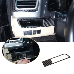 Aksesori Interior mobil serat karbon lembut stiker dekorasi kit untuk 2009-2013 <span class=keywords><strong>Toyota</strong></span> <span class=keywords><strong>Highlander</strong></span> - Product Image 6