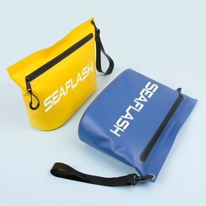 Commercio all'ingrosso 500D Pvc a prova di Make Up <span class=keywords><strong>borsa</strong></span> sigillata <span class=keywords><strong>nuoto</strong></span> cosmetico asciutto impermeabile <span class=keywords><strong>borsa</strong></span> per la spiaggia - Product Image 4
