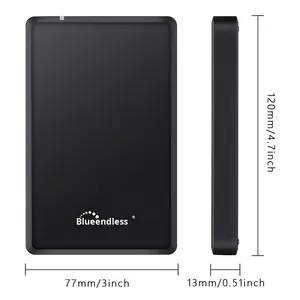 Lanshuo 2TB USB 3.0 <span class=keywords><strong>SATA</strong></span> 3.0 không dây hợp kim nhôm SSD máy tính xách tay Ổ cứng gắn ngoài mới - Product Image 3