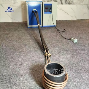 ALBERCO 15kW inductieoven voor het smelten van 10kg koper, brons, messing en 5kg staal, 380V, afstandsbediening & eenvoudige bediening - Product Image 2