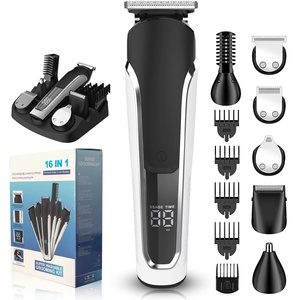 Juego de Recortadora de Pelo Eléctrica Profesional para Barbería, Pantalla Digital, Batería de Litio Resistente al Agua (3 Horas de Autonomía), Uso Doméstico, Inglés - Product Image 5