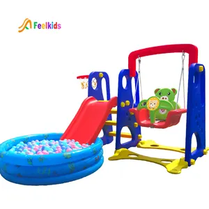 Feelkids 공장 가격 어린이 미니 홈 게임 장난감 아기 슬라이드 플라스틱