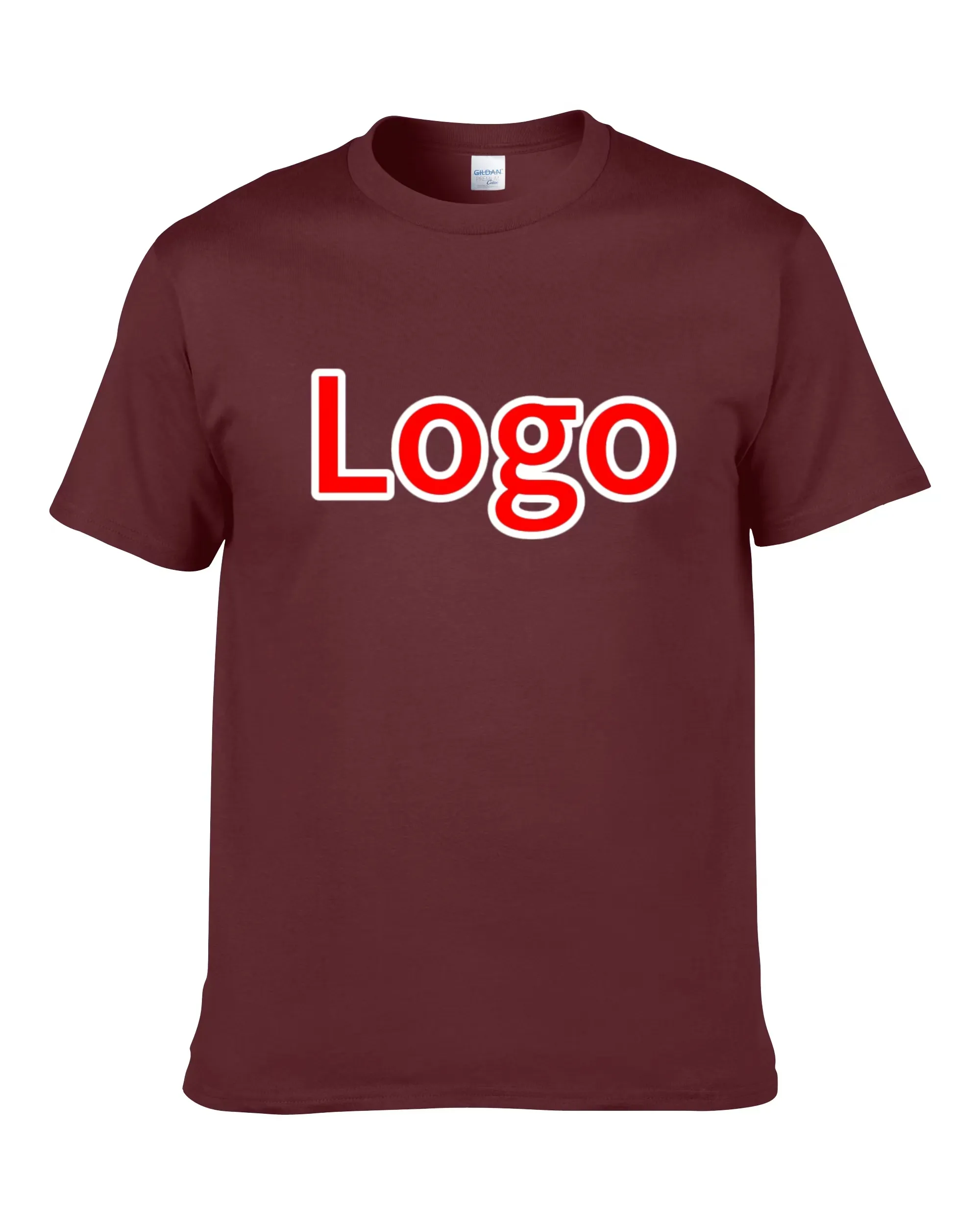Kaus ukuran besar produsen 100% katun pakaian pria T-Shirt Streetwear Hip Hop asam kosong cuci Logo Vintage kaus