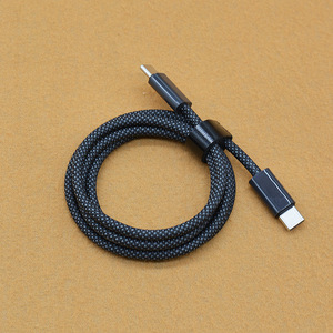 Câble tressé USB-C vers USB-C 240W, charge rapide PD, câble de données 1M pour iPhone, tablette, <span class=keywords><strong>Samsung</strong></span>, câble <span class=keywords><strong>universel</strong></span> pour smartphone - Product Image 2
