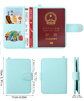 Porte-cartes en toile personnalisable DIY Alibaba-online-shopping, mini porte-passeport vierge en toile de coton, porte-cartes d'identité et de crédit avec photo