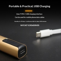 Destornillador Inalámbrico Industrial de Precisión 10 en 1 con Batería de Iones de Litio y Motor sin Escobillas SW-88A para Teléfonos Móviles, Relojes y Gafas