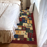 Boho-Stil Wollmischung Maschinengefertigter Bedruckter Flur-Teppichläufer Haustierfreundlich Umweltfreundlich Anpassbare Größen Feuerfest