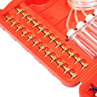 Adaptador de diagnóstico de prueba de flujo de inyector de motor diésel, medidor de flujo de inyector de combustible, cilindro, herramienta de Common Rail