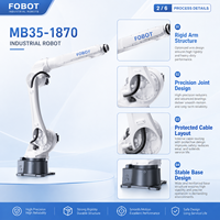 Sistema de Soldadura Láser Industrial de 6 Ejes FOBOT MB35-1870, Solución Integrada por Expert SI para Acero al Carbono