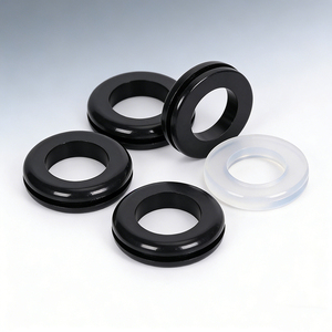 Arandela de Goma Redonda de Silicona Resistente a Altas Temperaturas, Arandela Plana Pequeña de Silicona para Tuberías - Product Image 4