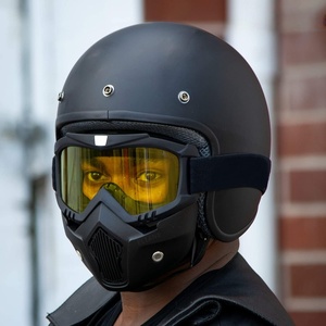Lunettes de protection tout-terrain coupe-vent à monture intégrale pour moto et ski, résistantes aux éclaboussures, pour usage extérieur, fabriquées en Chine - Product Image 4