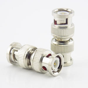Conector BNC para Conversor Adaptador Bnc Bnc Macho Para Bnc Macho Acoplador Systemfor RG59 CCTV Câmera de Segurança De Vigilância Por Vídeo - Product Image 1