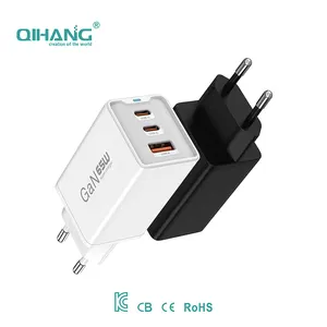 CE certification new GaN ACC-65W charger supports high-power charging heads for mobile phones, tablets and laptops