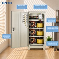 Stabilisateur de tension de type pointeur CNTR TNS 60KVA - Type servo triphasé 380V/400V/415V AVR pour la maison