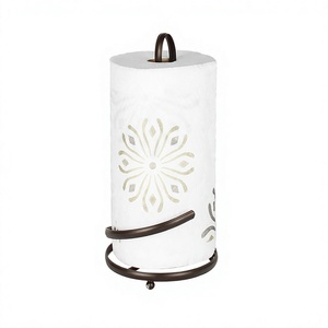 Premium Quality Iron Napkin Holder Newest Design Round Shape <b>Tissue</b> <b>Paper</b> Holder For Hotel And Restaurant Use - Product Image 1