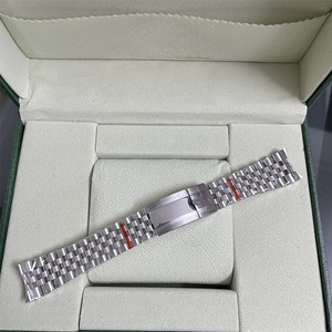 20Mm 904L Rắn Thép Không Gỉ Watchband Cho Dây Đeo Thạc Sĩ Cổ Tay Đồng Hồ Ban Nhạc Vòng Đeo Tay Với Clasp - Product Image 4