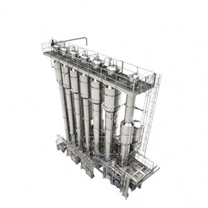 Continutous Vacuum Falling Film Evaporator Price <b>Small</b> Lab Falling-Film Recovery 20 Gallon 50L 100/200L 500L 1000L 1500L 2500L - Product Image 1