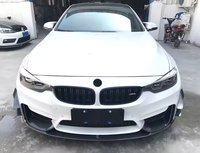 Lèvre de pare-chocs avant en fibre de carbone sèche pour BMW F80 F82 F83 M3 M4 2014-2020 MP Style Diffuseur avant