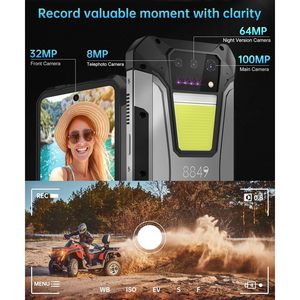 สมาร์ทโฟน 8849 Tank 2 Pro รุ่นทนทาน ขนาด 6.79 นิ้ว อัตรารีเฟรช 120Hz พร้อมโปรเจคเตอร์ในตัว ระบบปฏิบัติการ Android 14 หน่วยความจำ 512GB - Product Image 6