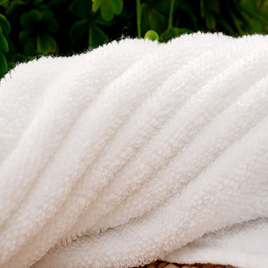 ผ้าเช็ดหน้าซินซาง 35x75 ซม. สีขาว ผ้าฝ้ายแท้ 120 กรัม สำหรับใช้ในโรงแรม - Product Image 4