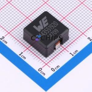 Inducteur de puissance SMD 7443551920, 13x12,8 mm (Inductance : 9,2 µH) (Précision : 20 % Courant de saturation (Isat) : 10,5 A) - Product Image 1