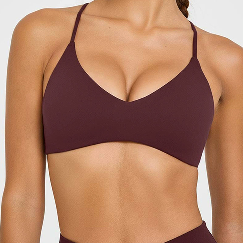 Hot Sale Lady SexySoft Ring-buckle Suspension Seamless Bra Comfort Back-Fitting Sport Bra QuickDry Yoga Fitness Womens Underwear
