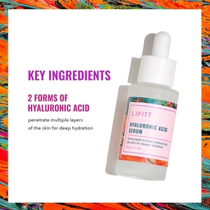 Sérum facial multi-activant Lifitt 30 ml, acide hyaluronique, <span class=keywords><strong>niacinamide</strong></span>, <span class=keywords><strong>vitamine</strong></span> <span class=keywords><strong>C</strong></span>, hydratant, repulpant, hydratation intense, soin de la peau du visage - Product Image 4