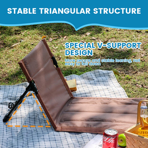 Hiện đại Trọng lượng nhẹ có thể gập lại bãi biển ghế cho người lớn Thanh Niên mới phổ biến Oxford vải đồ gỗ ngoài trời tựa lưng cho phòng tập thể dục cắm trại - Product Image 3