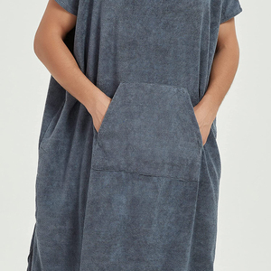 Wuxi Ivy Textile extérieur plage changeant surf serviette microfibre ou coton éponge <span class=keywords><strong>Poncho</strong></span> à capuche pour <span class=keywords><strong>adulte</strong></span> femmes <span class=keywords><strong>homme</strong></span> enfants - Product Image 2