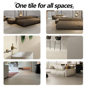 Baldosa de Cerámica con Textura de Piedra Caliza, Antideslizante, para Pisos y Paredes, para Sala de Estar, Baño, Hotel, Villa, Apartamento, Escuela, Estilo Francés - Product Image 4
