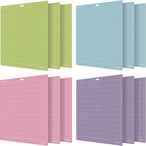 <span class=keywords><strong>Tapis</strong></span> <span class=keywords><strong>de</strong></span> coupe auto-cicatrisant à prise en tissu 12x12 pouces-<span class=keywords><strong>Tapis</strong></span> en PVC réutilisable pour l'artisanat <span class=keywords><strong>de</strong></span> précision avec <span class=keywords><strong>Cricut</strong></span> et Silhouette - Product Image 4