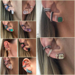 Bijoux de mode boucles d'oreilles bijoux pour femmes livraison gratuite - Product Image 2