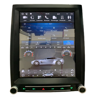 Radio Stereo Mobil Layar Sentuh Vertikal Besar Tesla Style Android Pengganti Aftermarket Upgrade untuk Ford Expedition 15-17