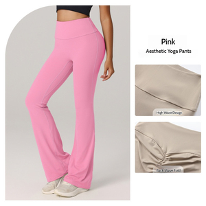 Leggings de Yoga Transpirables de Cintura Alta para Mujer, Ropa Deportiva Informal, Ajuste Cómodo, Elásticos, de Color Sólido, de Secado Rápido - Product Image 5