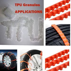 Granulés de TPU antidérapants et résistants aux chocs de qualité extrusion pour la fabrication de matières premières en polyuréthane destinées aux applications médicales et alimentaires - Product Image 3